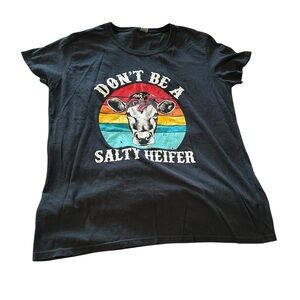 Gildan Heavy Cotton Black T-Shirt
